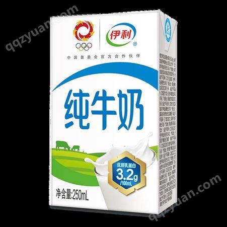 伊利纯牛奶250ml 重庆牛奶代理批发中心